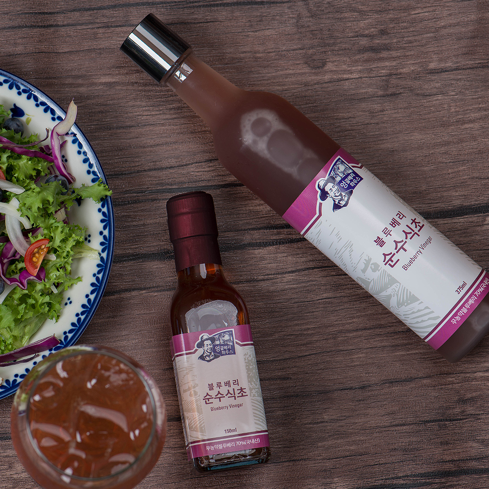 블루베리 순수식초 375ml - 이미지 3