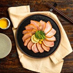 유황오리 훈제슬라이스1kg