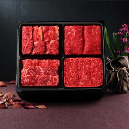 단풍미인한우 구이세트 4구1+,1++ 등심,안심,채끝,업진 각 500g (부직포가방/스티로폼포장)