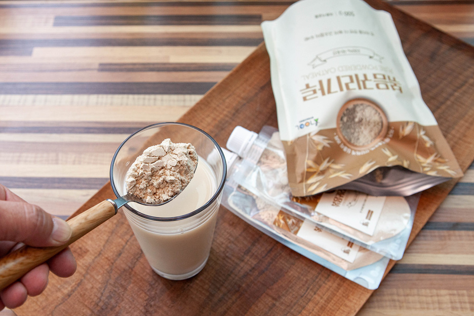 청아한끼 볶음귀리가루 파우치 30g x 10개 - 이미지 2