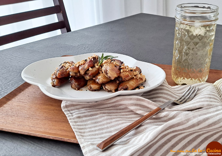 닭날개 간장조림 에어프라이어 간단 요리