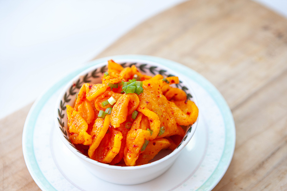 추억의 도시락 반찬, 단무지무침 새콤하게 만들어 봤어요