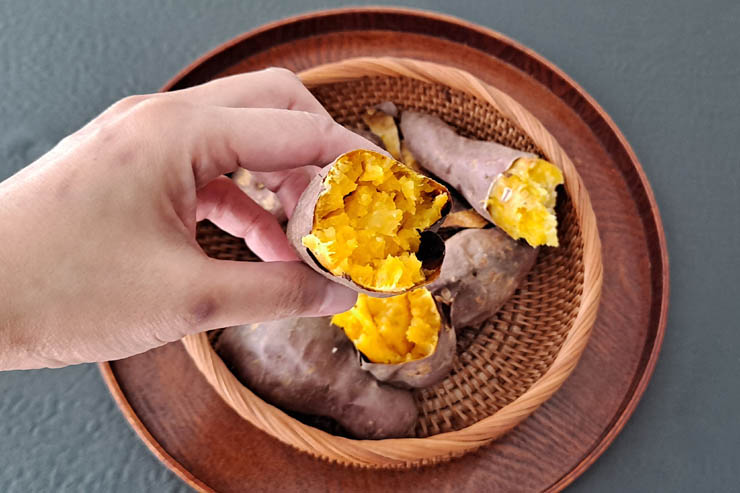 에어프라이어 군고구마 만들기 고구마 보관방법 w. 단풍미인쇼핑몰 젊은농부