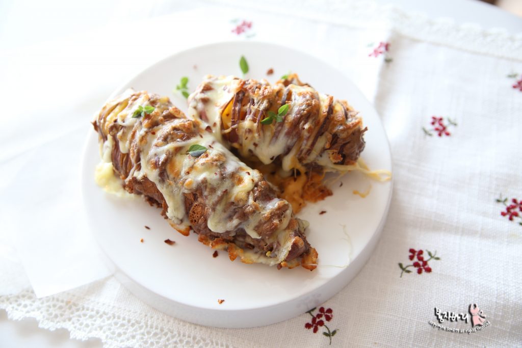 에어프라이어 고구마요리 아코디언 고구마 근사하니 맛있어