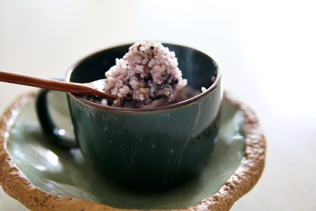 전자레인지로 1인분 밥하기_씻어나온 쌀로 전자렌지 컵밥만들기