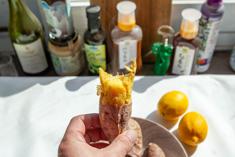 에어프라이어 호박 고구마 굽기 정말 맛있어요~