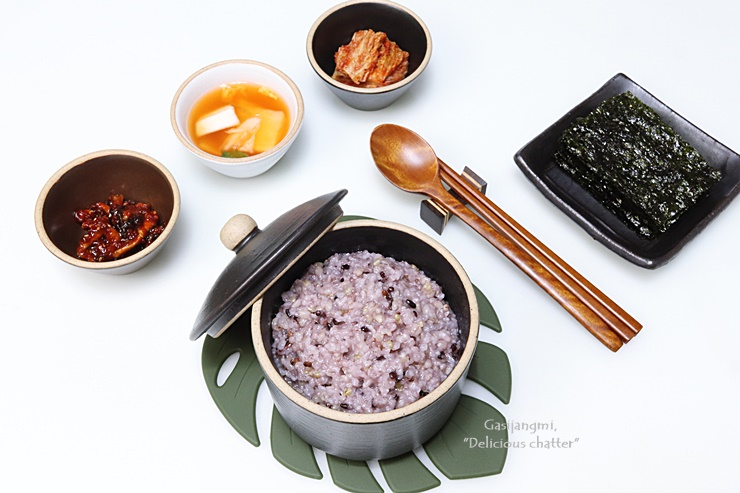 맛있는 밥! 단풍미인쇼핑몰 흙사랑미 씻어나온 혼합쌀