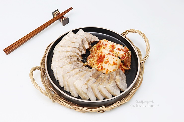 쌍화차수육 이번 김장 수육은 한방수육, 고기요리 집밥