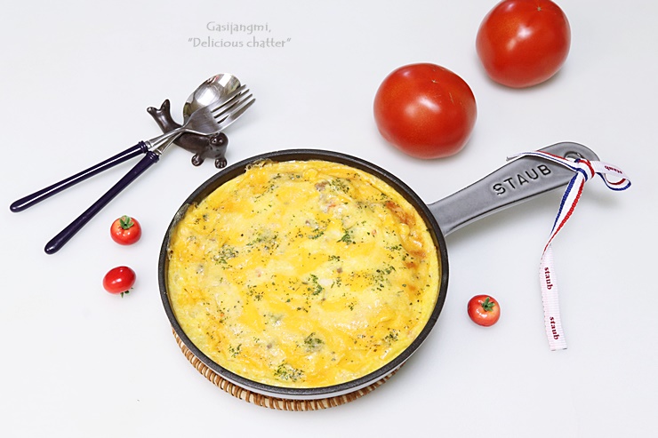 프리타타 주말아침 든든한 아침메뉴 한그릇요리