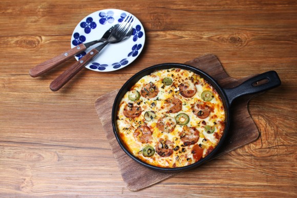 떡국떡 요리 - 떡국떡 피자 만들기