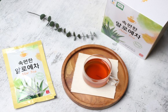 속편한 알로에차 - 건강한 차를 마셔요.