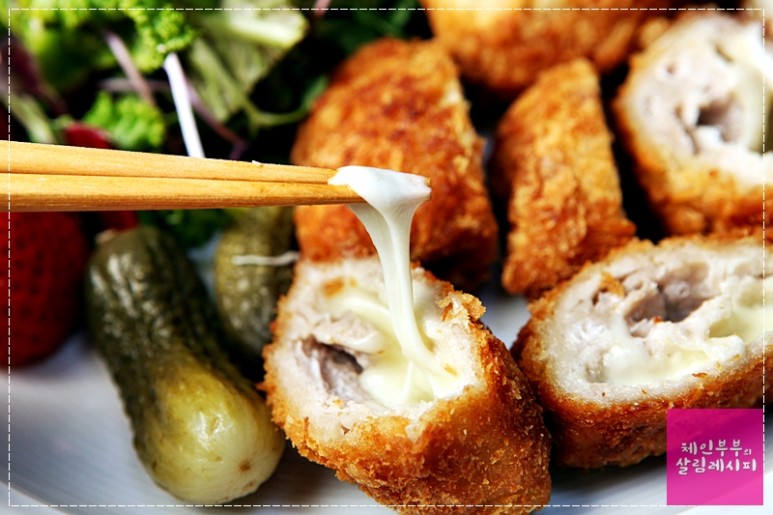 푸드하다 귀리한돈 치즈돈까스~ 진짜 맛있어요!/정읍단풍미인쇼핑몰