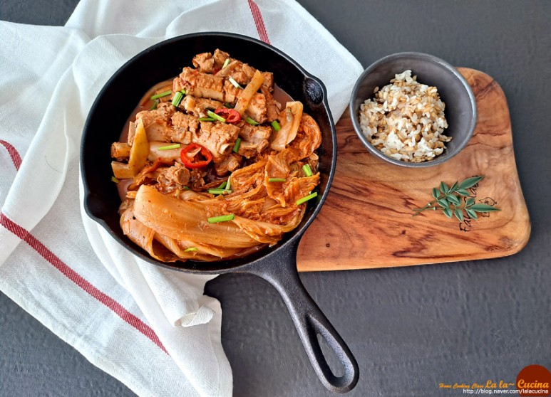 백종원 김치찜 묵은지 등갈비찜 돼지등갈비찜 만들기