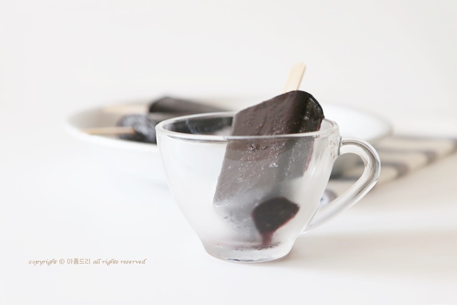 오디요리! 홈메이드 유기농 오디 아이스바 만들기 ~