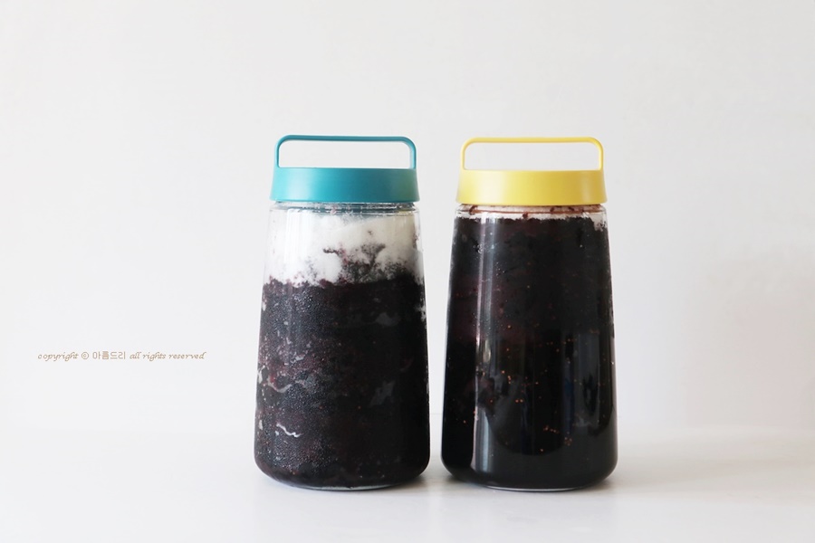 오디먹는법과 오디청 만들기 ⓦ 단풍미인 쇼핑몰