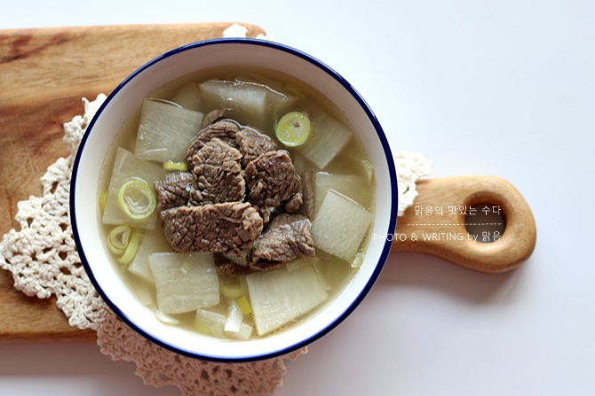 백종원 소고기무국 끓이는법, 감칠맛 돋는 국물 소고기 요리
