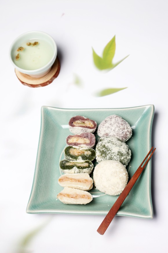 명절선물세트로 솔티애떡 두텁떡 3종 세트