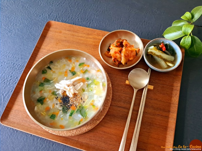 닭가슴살 닭죽 끓이는법 새싹인삼 닭가슴살 요리