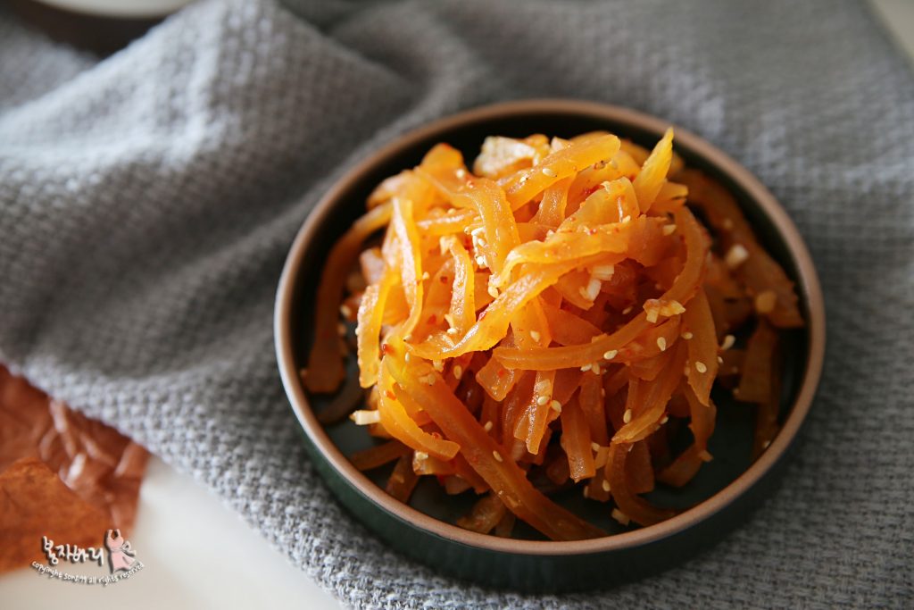 무장아찌 무침 입맛개운한 밥도둑 밑반찬종류(w.단풍만나원)