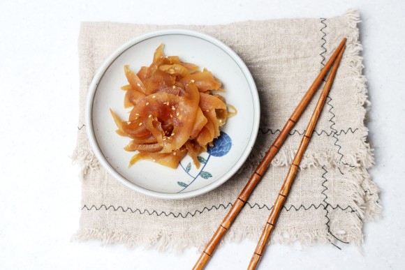 무장아찌무침 - 간단한 밑반찬, 단풍만나원