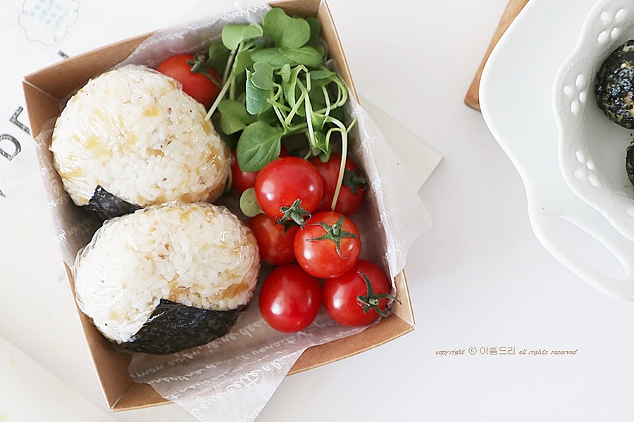 무장아찌 주먹밥만들기! 나들이 도시락으로도 너무 좋아요~