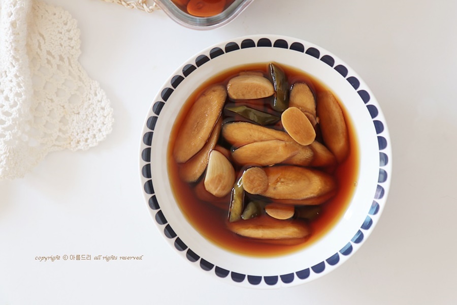 우엉 요리!  만들어 두면 든든한 밑반찬 장아찌 만들기~