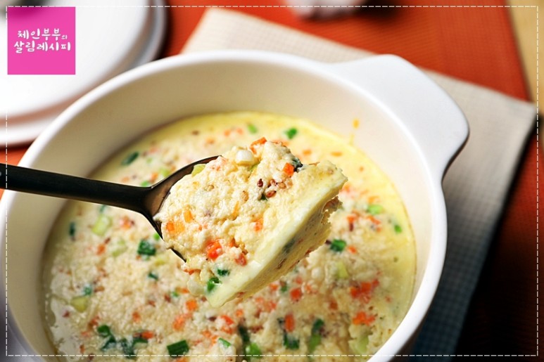 두부달걀찜 만드는 법 /정읍단풍미인쇼핑몰 두승산콩마을두부