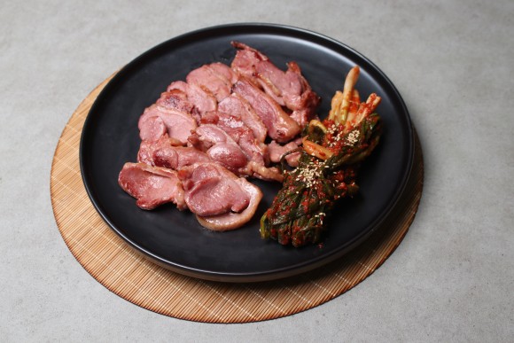 훈제오리 -  맛있는 유황오리 훈제 슬라이스