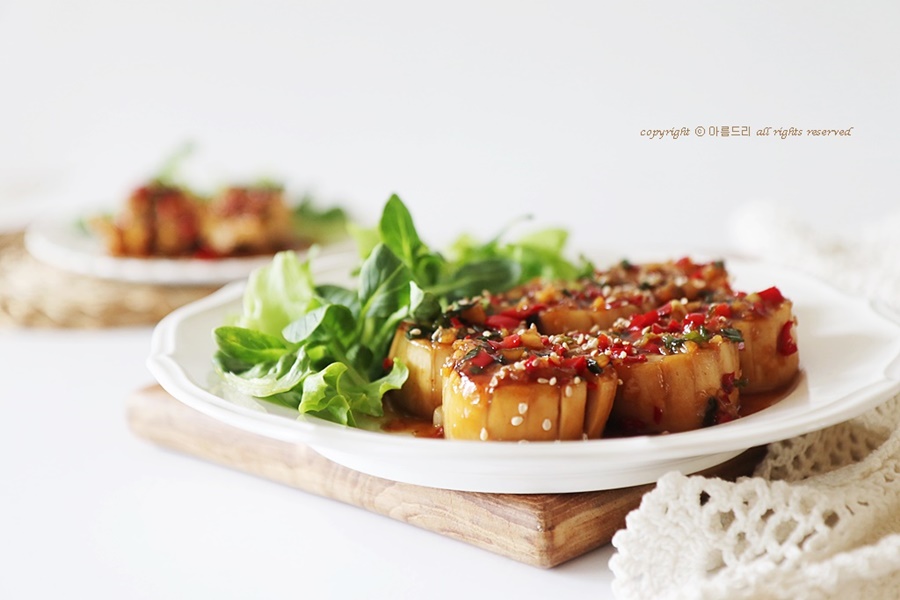 새송이 관자! 모양도 맛도 좋은 새송이버섯 버터구이~