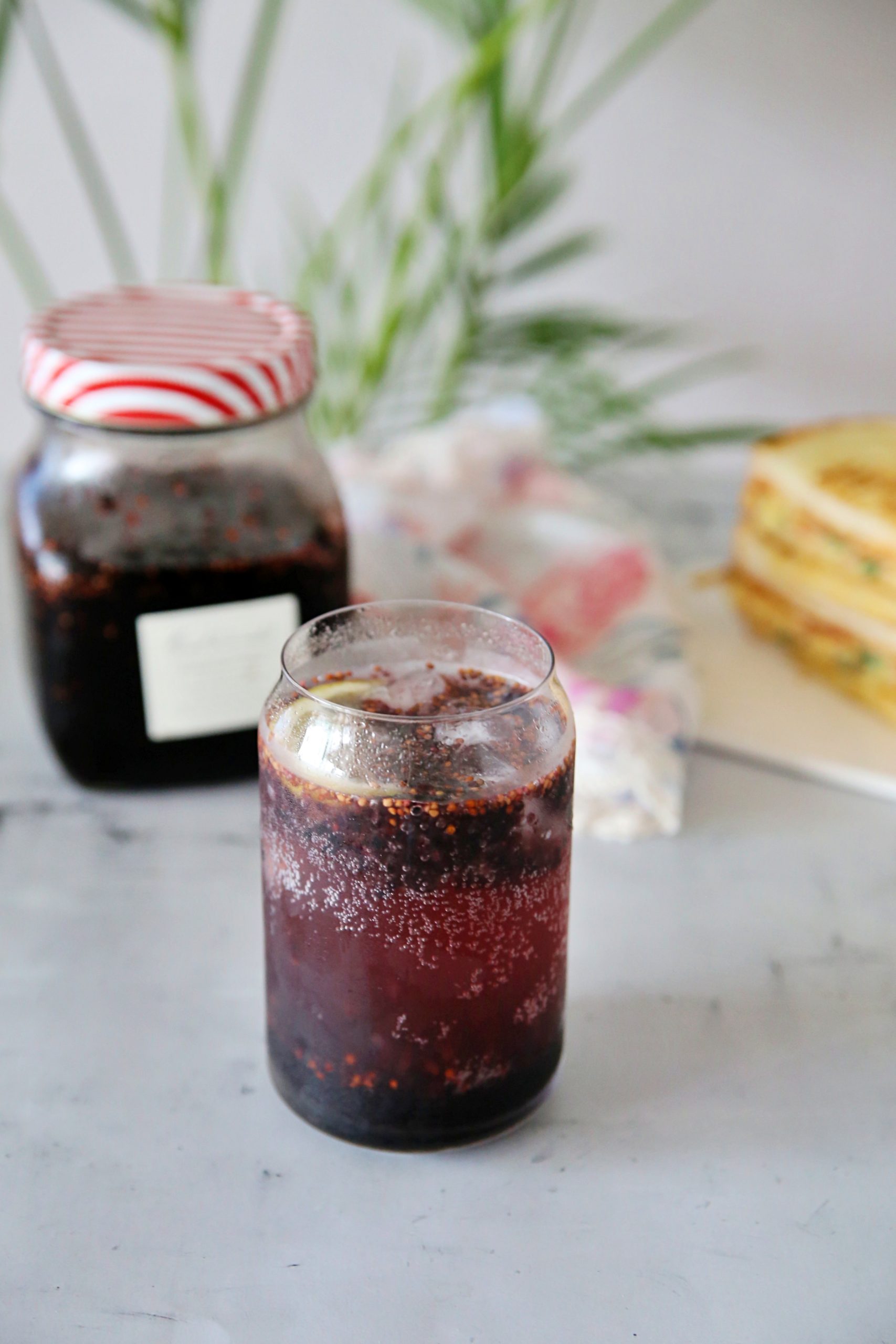 오디청 수제청 여름음료 탄산수 에이드 만들기