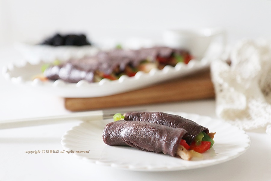 오디밀쌈 만드는법 ! 오디먹는법