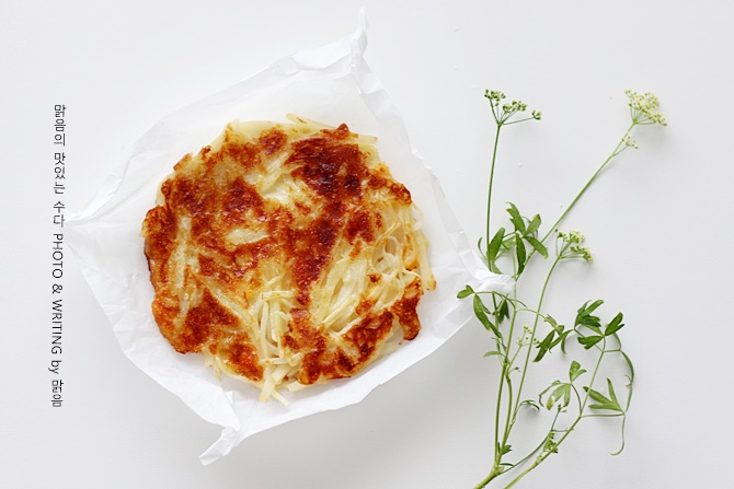 치즈감자전 만들기, 감자채전 레시피 요리