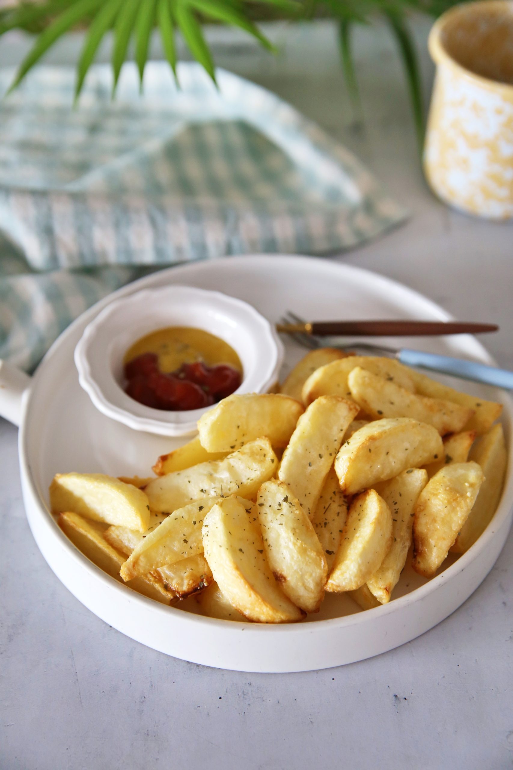 웨지감자 에어프라이어 감자튀김 만들기