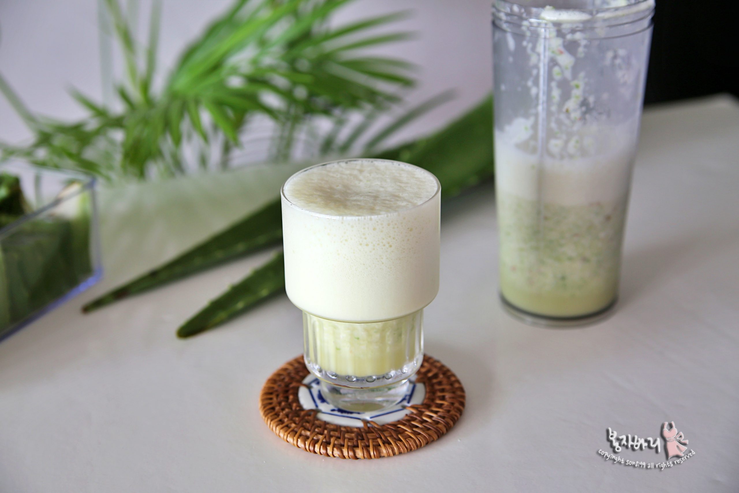 생알로에 먹는법 보관법 알로에주스 건강주스