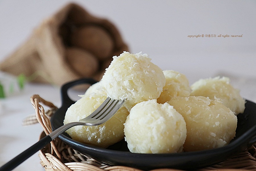 감자 삶는법! 포슬포슬 분이 나게~두백감자