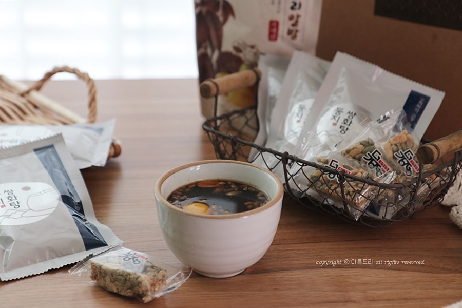 쌍화차 추천 ! 전통차 정읍 둥지 쌍화탕 선물세트 고명까지 알차요~