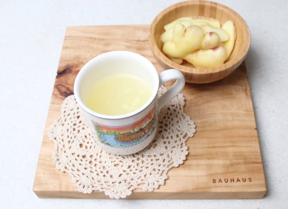 깐생강으로 레몬생강청 만들기