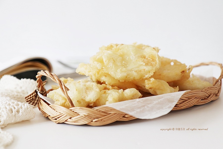마튀김! 바삭 고소한 마요리 정읍 황진이농장 둥근마