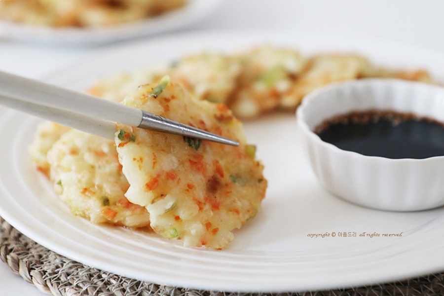 마전 ! 아삭하게 씹히는 식감이 좋은 둥근마요리~