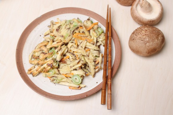 표고버섯전, 표고버섯채전. 표고버섯요리