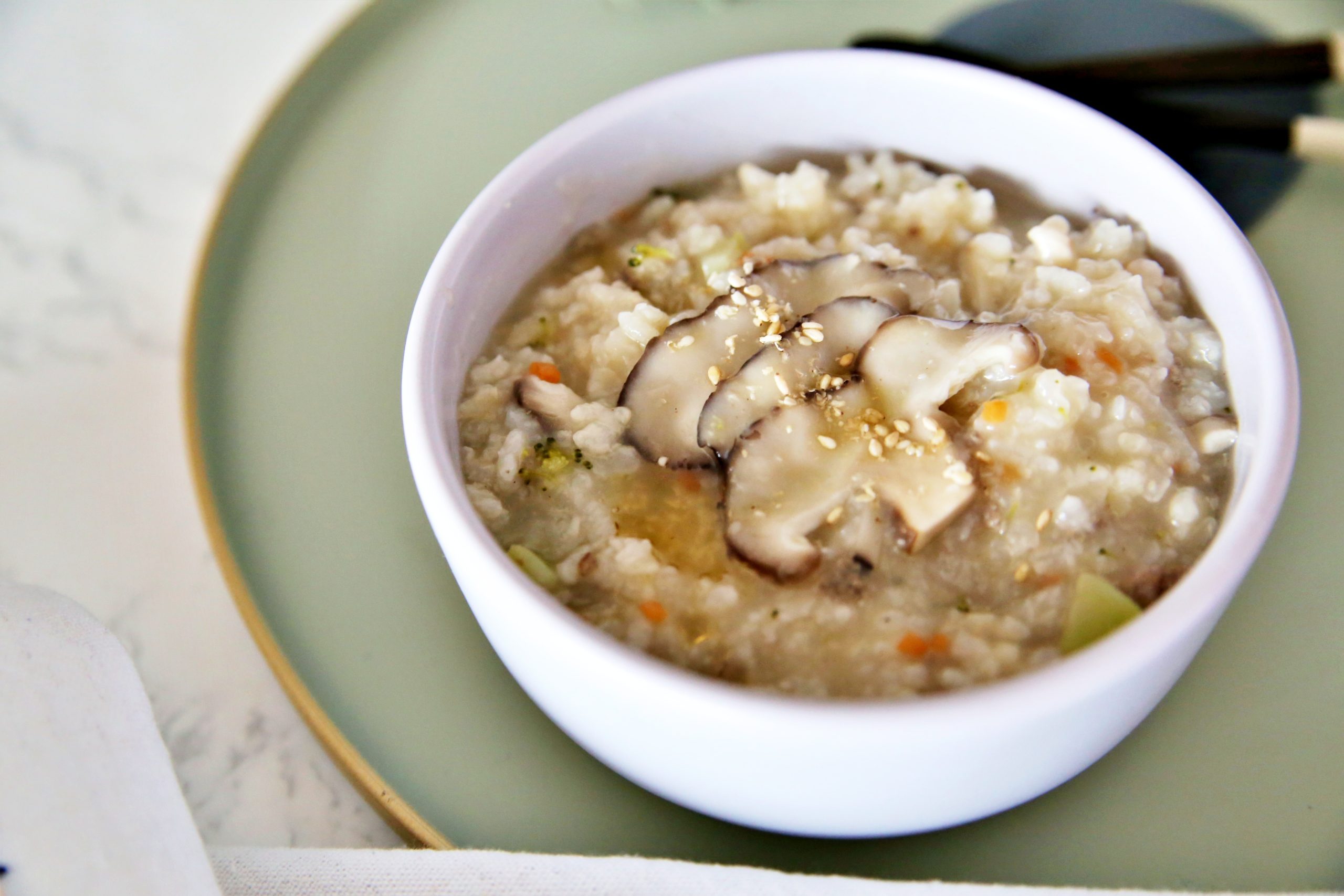 소고기죽 끓이는법 표고버섯죽 속편한 음식 소고기 야채죽 만들기