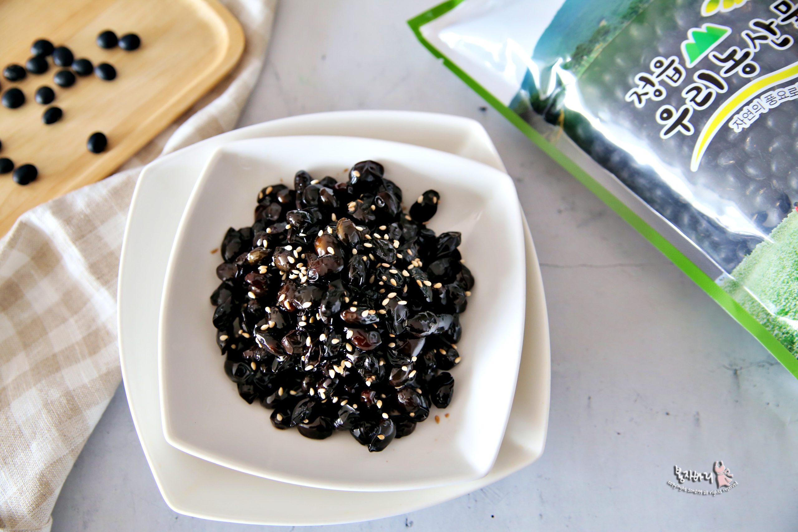 콩자반 만들기 검은콩자반 콩장 서리태콩자반 만드는법