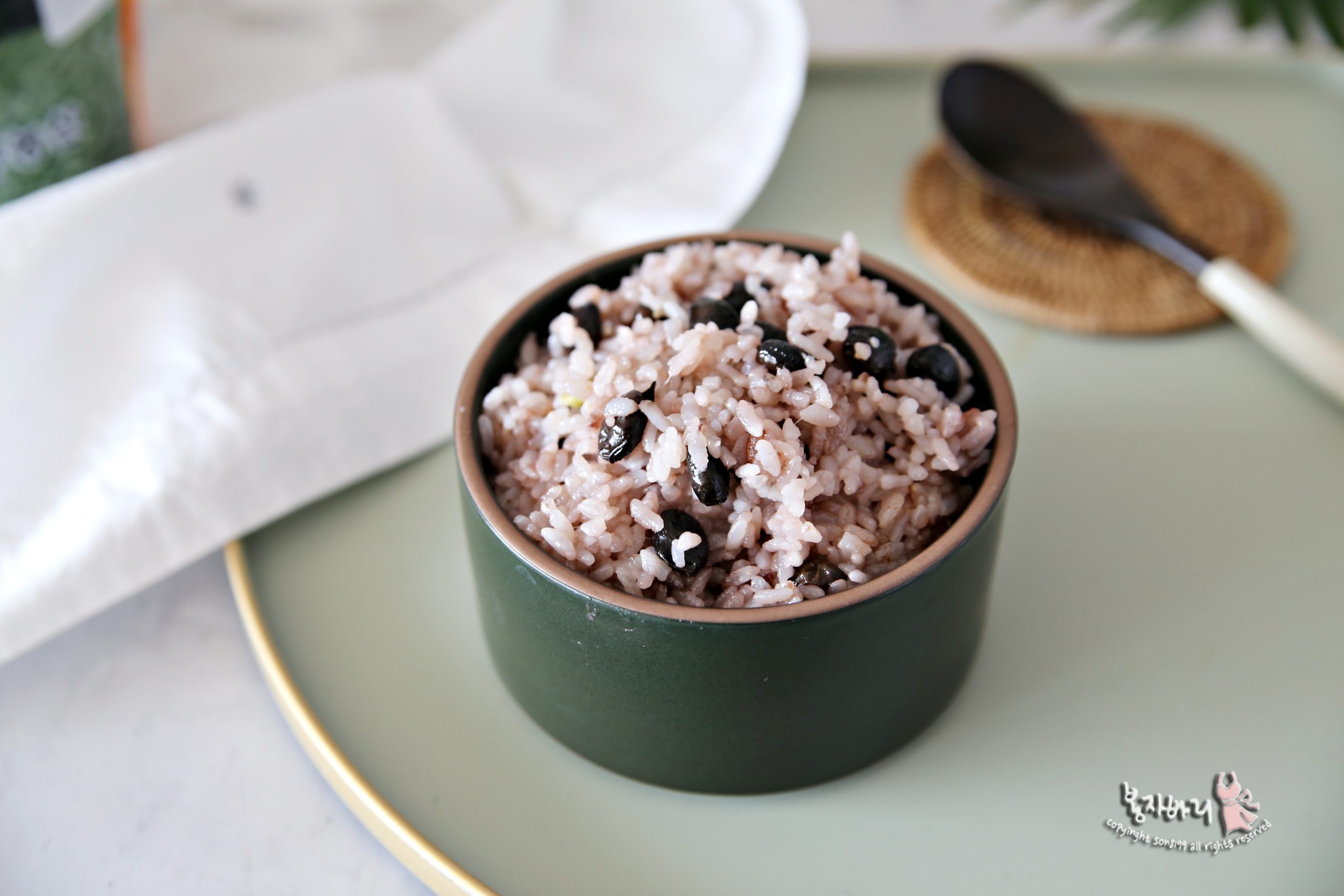 콩밥 칼로리 물양 검은콩밥 서리태콩밥 만드는 법 검은콩요리