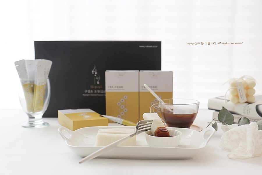 차로 디저트로 즐기는 구절초 조청 ! 구절초 효능~