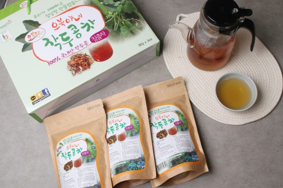 구수한 국산 작두콩차, 이렇게 우려 드세요