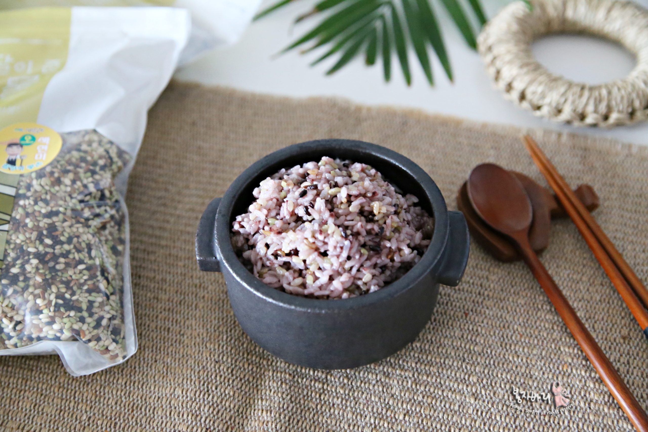 현미밥 짓는법 오색현미 현미밥 다이어트 전기밥솥 밥하는법