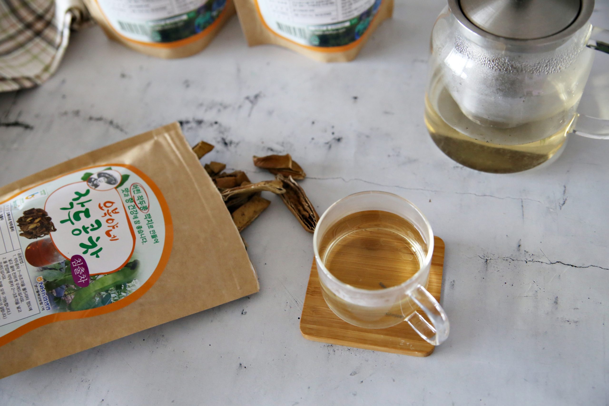 오복야네 작두콩차 만들기