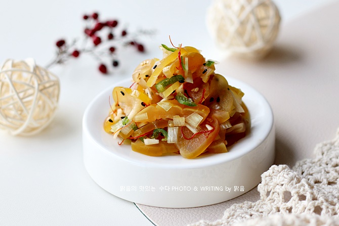 참외장아찌무침, 입맛 돋는 밑반찬 술지게미참외장아찌 요리