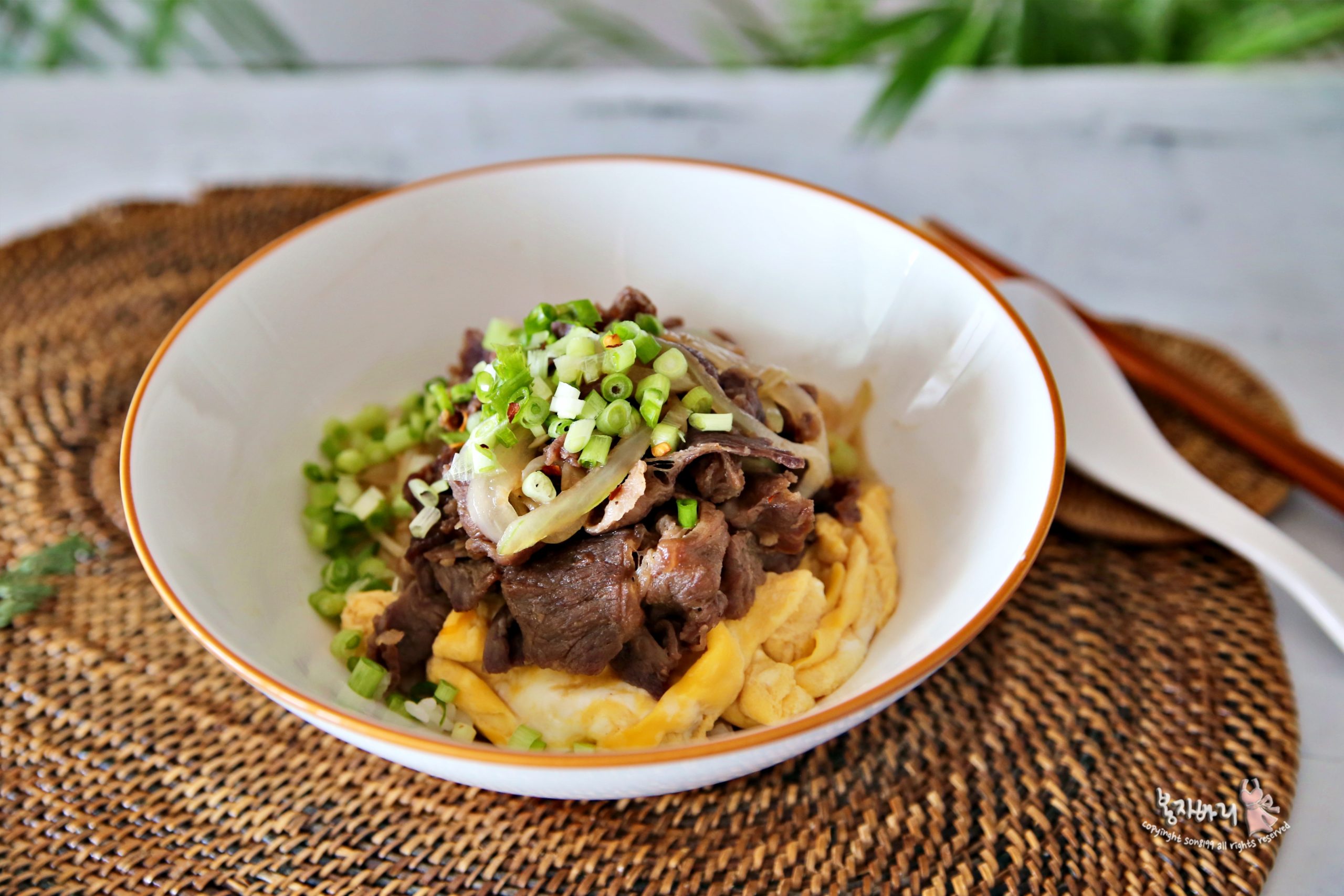 소불고기 레시피 양념 소스 소고기핏물제거 일본가정식 규동 불고기덮밥 만들기