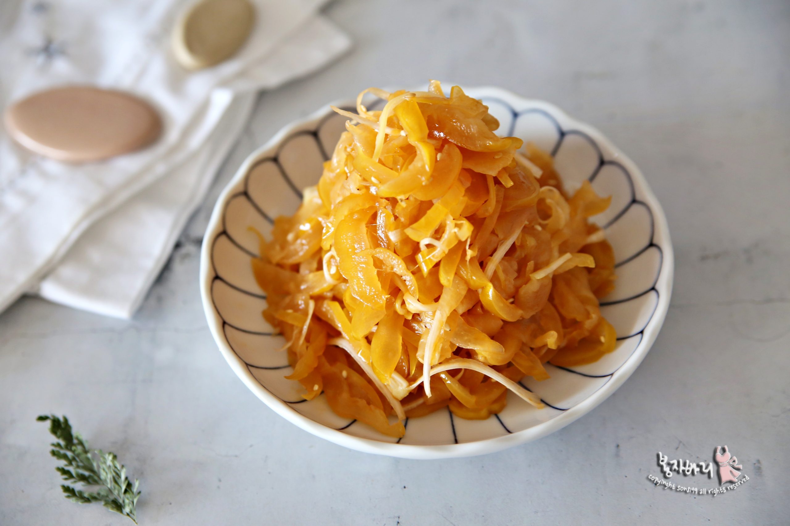 참외장아찌 무침 장아찌종류 밥반찬